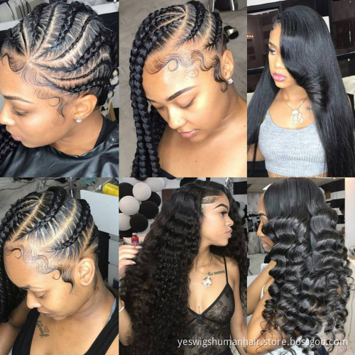Hd Full 360 Lace Frontal Wig Raw Indian Virgin Afro Kinky Curly Human Hair Transparent Lace Front Wig For Black Women Human Hair